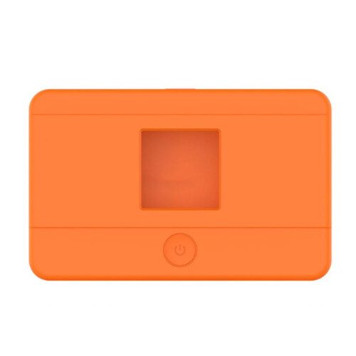 Protective Case Silicone Dustproof Highly Adaptable for 4G Router  Travel Router Orange