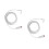 2Pcs Push Buttons Cord Cable Nurse Call System ABS White with Bed Clip 9