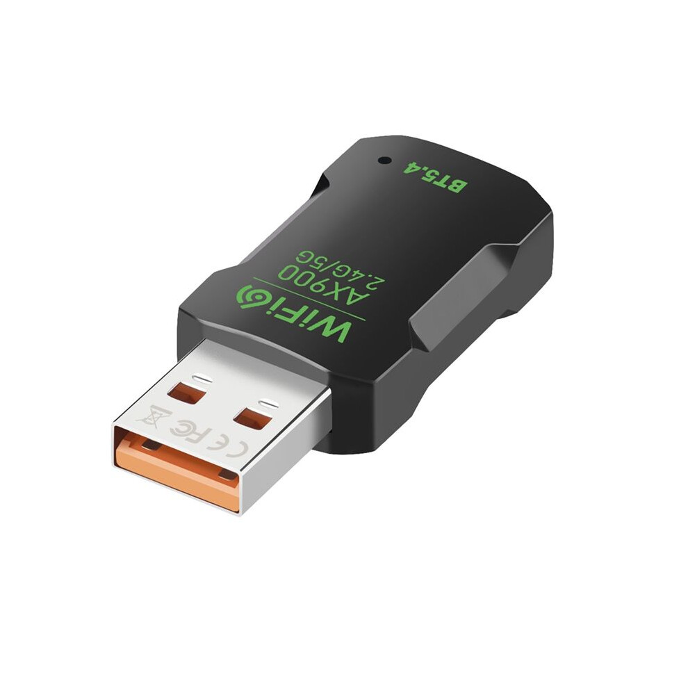 WiFi6 AX900 Wireless USB Adapter  5.4 Dual Band 2.4G&5GHz Dongle Network Wlan Card Receiver for Win10/11-image-OPC-PRZQVKV-NEW