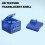 Replacement Case for  Gamecube Protective Shell Cover Box for NGC Game Console, Retro Gaming Accessory 2