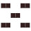 10Pcs Brown Wool Felt Sheets for Crafting and Sewing Projects 5
