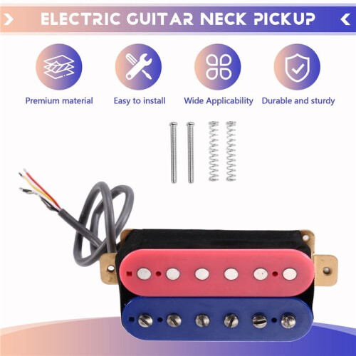 Elgitarr Dubbelspole Humbucker Elgitarrhals Pickup för Välj 50 mm 1