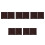 10Pcs Brown Wool Felt Sheets for Crafting and Sewing Projects 10