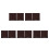 10Pcs Brown Wool Felt Sheets for Crafting and Sewing Projects 8