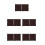 10Pcs Brown Wool Felt Sheets for Crafting and Sewing Projects 4