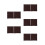 10Pcs Brown Wool Felt Sheets for Crafting and Sewing Projects 6
