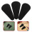 24Pcs Black PU Scissors Protectors – Durable Portable Covers 11