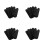 24Pcs Black PU Scissors Protectors – Durable Portable Covers 9