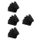 24Pcs Black PU Scissors Protectors – Durable Portable Covers 7