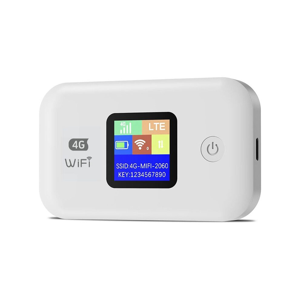 Mobile Wlan Router, 4G Portable Wifi Hotspot Supports Sim Cards, Mobile Internet Lte Router For Business Trips Holidays 6031816343610