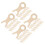 200Pcs Wood Thread Bobbins for Sewing Embroidery Yarn Storage Tool 7