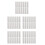 250Pcs White Kraft Paper Lipstick Wrapping Boxes Strong Storage Use 5