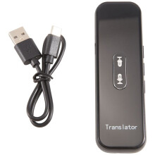 Voice Translator 137 Languages Multi Languages Instant Translated Wireless Way Real Translator APP( Black)
