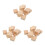 30Pcs Durable Wooden Stamps for Making Crafts and DIY Projects Khaki 5