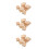 30Pcs Durable Wooden Stamps for Making Crafts and DIY Projects Khaki 10