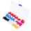 105Pcs Silicone Plug Set Smooth Surface Tapered Stoppers for Lab Use 1