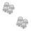 8Pcs Silver Plastic Panel Adjustment Knobs for Amplifiers and Mixers 4