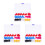 105Pcs Silicone Plug Set Smooth Surface Tapered Stoppers for Lab Use 10