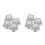 8Pcs Silver Plastic Panel Adjustment Knobs for Amplifiers and Mixers 2