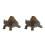 2Pcs Brown Plastic Ancient Chinese Mythology Creature Kid's Plaything 4