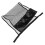 2Pcs Adjustable Floating Pool Lounger Black Nylon PVC Mesh 1