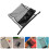 2Pcs Adjustable Floating Pool Lounger Black Nylon PVC Mesh 11
