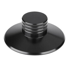 LP Vinyl Platenspeler Gebalanceerde Metalen Schijf Stabilisator Gewicht Klem Draaitafel HiF Zwart