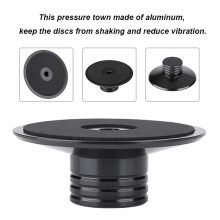 LP Vinyl Record Player Balanced Metal Disc Stabilizer Weight Clamp Turntable HiF Black