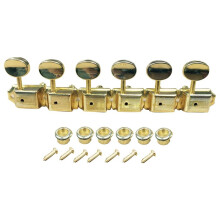 Guitar Tuning Pegs Keys Tuners Semi Closed String Button St Sq Electric Guitar String Button 6R Fracture Chord