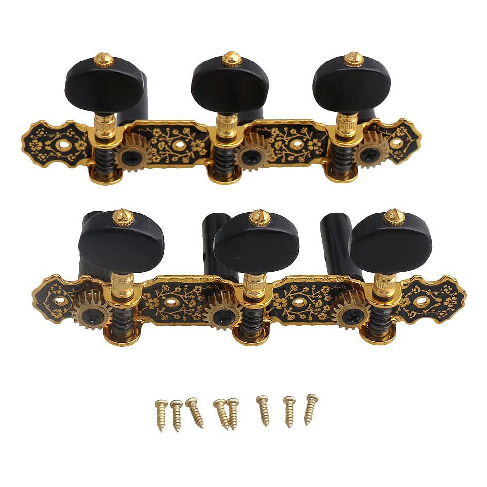 2Pcs Classical Guitar Strings Tuning Pegs Keys Tuners Musical Stringed Instruments For Classical Guitars Parts 6032402066531