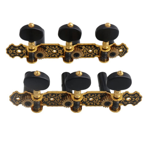 2Pcs Classical Guitar Strings Tuning Pegs Keys Tuners Musical Stringed Instruments for Classical Guitars Parts 1