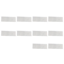 10 Stuks Inlegmateriaal Wit Parelmoer Shell Blanks Vel Rechthoek Inlegmateriaal voor Gitaar