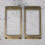 2 St Humbucker Pickup Ram, Monteringsring TäCkram för Elgitarr, MäSsing Metall 2