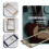 2 St Humbucker Pickup Ram, Monteringsring TäCkram för Elgitarr, MäSsing Metall 6