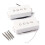 1Par 4 Strings Noiseless Pickup Vit för Precision P-Basgitarr Ersättningsdelar 3