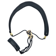 Correa para el Cuello de SaxofóN Correa de Hombro Acolchada Suave para SaxofóN Soprano Alto Tenor Clarinete Oboe Longitud Ajustable 43-58Cm
