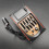 Plast 5-Bands Tonkontroller EQ Equalizer Tuner Piezo Pickup Akustisk Gitarr Pre-Wired Preamp Gitarrdelar TillbehöR 5
