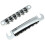 Tune-O-Matic Bro och Bakstycke med Dubbar för ABR-1 Bridge Style  LP Elgitarrbyte, Silver 5
