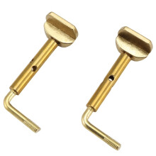 2 PièCes Alliage Violon MentonnièRe Vis Violon MentonnièRe Pinces Accessoires pour Violon 4/4 3/4