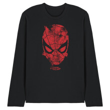 (XL, Black) Marvel Unisex Adult Webhead Long-Sleeved T-Shirt