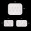 3St Gitarrplock Hartsformar Gitarr TrehöRniga Plectrum Silikonformar för Hartsgjutning Gitarrplockningsfodralform 2