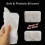 3St Gitarrplock Hartsformar Gitarr TrehöRniga Plectrum Silikonformar för Hartsgjutning Gitarrplockningsfodralform 6