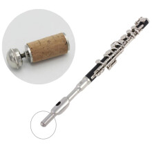 5-Delige Fluit Zacht Hout Kurk Fluit Kurk Klarinet Accessoires Accessoires voor Muziekinstrumenten