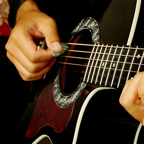 3St Gitarrplock Hartsformar Gitarr TrehöRniga Plectrum Silikonformar för Hartsgjutning Gitarrplockningsfodralform 2
