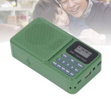 Haut-parleur Bluetooth Radio DAB solaire 3W, batterie 1200mAh, portée de 8m