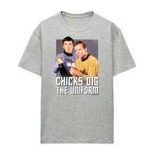 Star Trek Womens/Ladies Chicks Dig T-Shirt