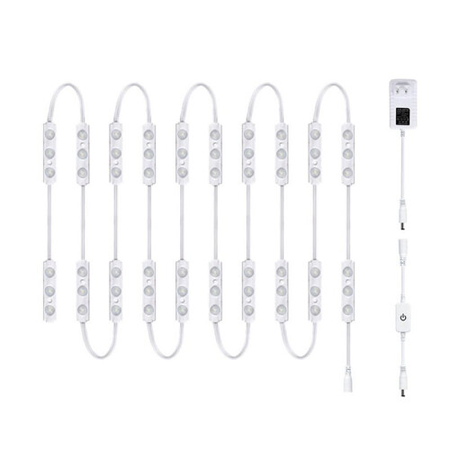 LED Vanity Mirror Lights Dimmable Touch Control Lights Strip, Full Body Mirror & Bathroom Mirror Lighting US Plug 1