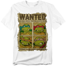 (5XL, White) Teenage Mutant Ninja Turtles Unisex Adult Shredder's Most Wanted T-Shirt