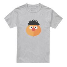 (XXL, Athletic Heather) Sesame Street Unisex Adult Ernie Expressions T-Shirt