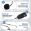 U12F Uhf One per Two Wireless Headset Microfono Mixer Adatto per Le Conferenze Didattiche 5